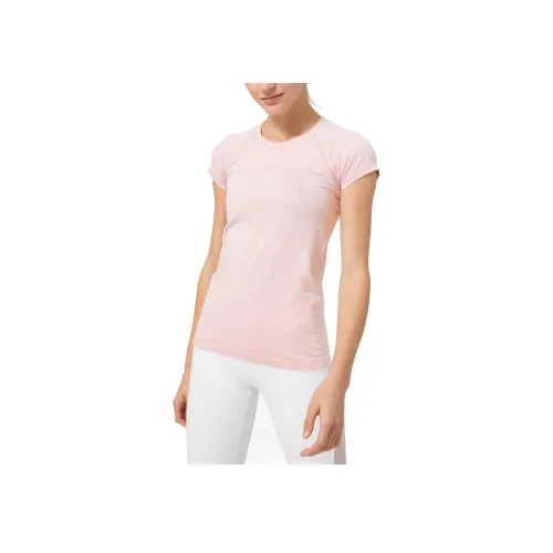 lululemon Swiftly Tech Стандартная футболка женская цвет телесный розовый