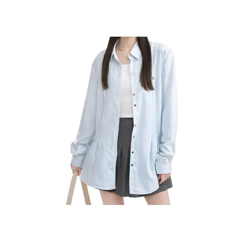 ASW ONLINE Синие Женские Рубашки