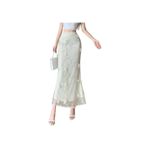 MORii Повседневная длинная юбка для женщин