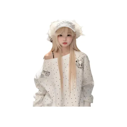 YINLEI Белый Женский Свитшот