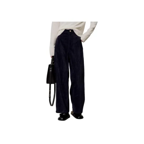 LILY Повседневные брюки женские темно-синие