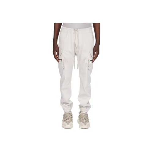 RICK OWENS RO Карго Брюки Мужские Белые