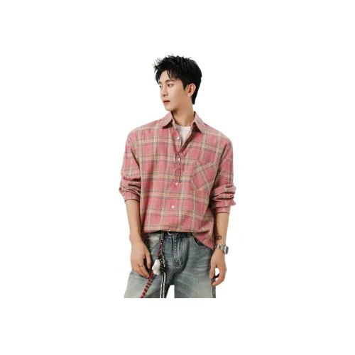 COPICVEN Розовые Унисекс Рубашки