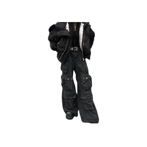 Pirkadat Черные Унисекс Джинсы