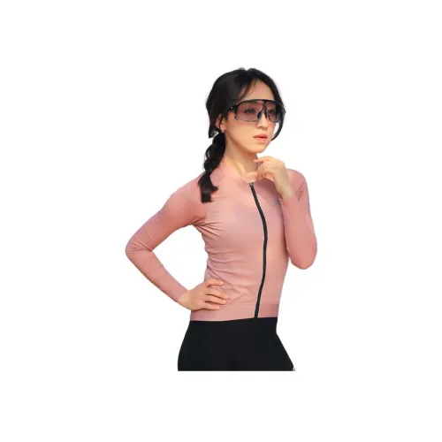 LAMBDA Велосипедная одежда Женская Радужная Неоново-розовая