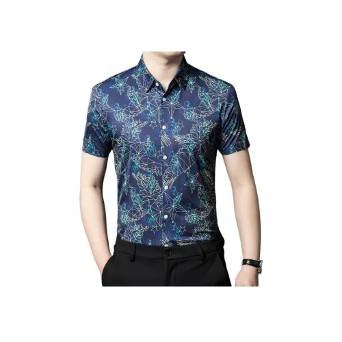 PIERRE CARDIN Blue Men's Shirts  
PIERRE CARDIN Синий Мужские Рубашки