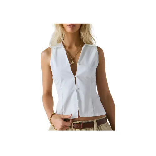 Urban Outfitter Белый Женские Рубашки