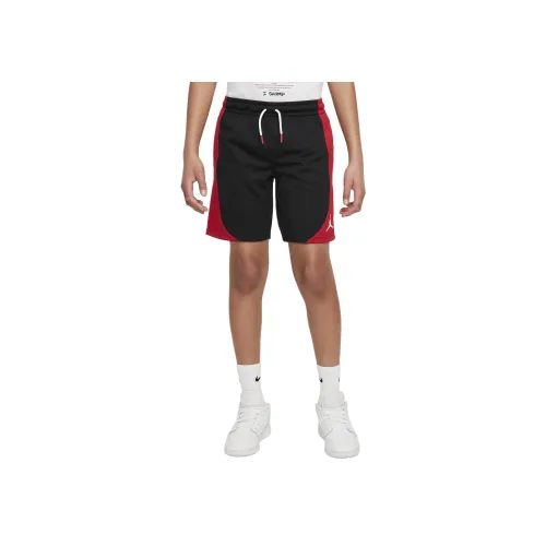Jordan Shorts Подростки Черный Fitness Красный