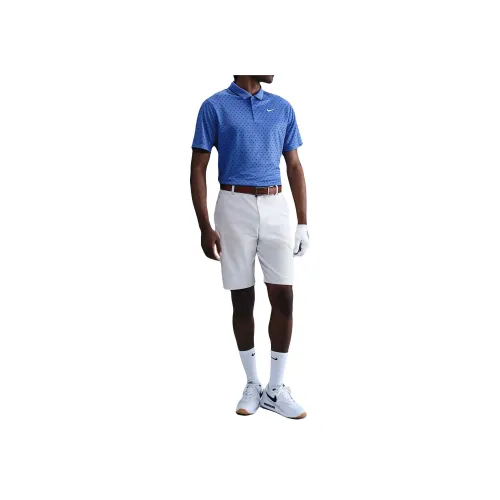 Nike Dri Fit Синий Мужская Гольф Одежда