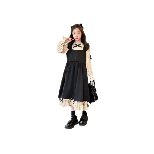 TONYBEAR Черные Платья для девочек