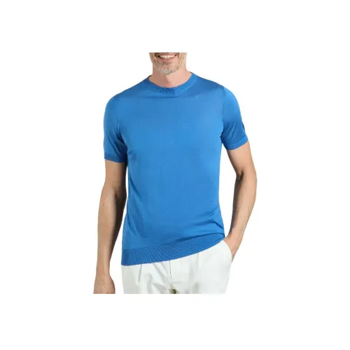 Colombo Синий Мужской T-Рубашки