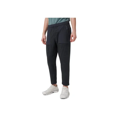 lululemon LAB Унисекс Varsa Спортивные брюки Унисекс Жаккард Черный Морской синий