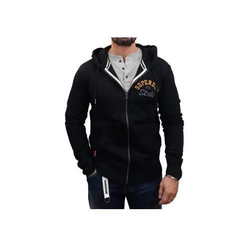 SUPERDRY Куртки и Пальто Мужской Черный