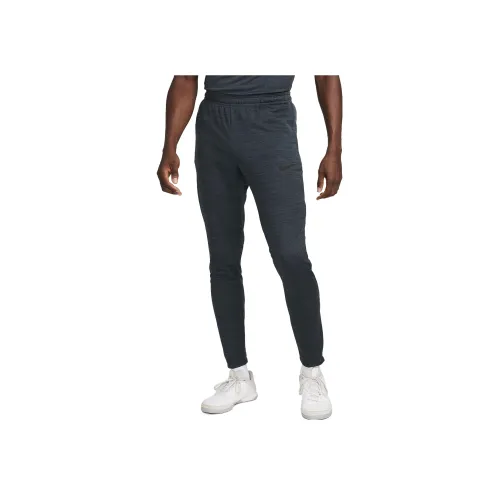 nike ACADEMY Вязаные тренировочные брюки мужские темно-циановые