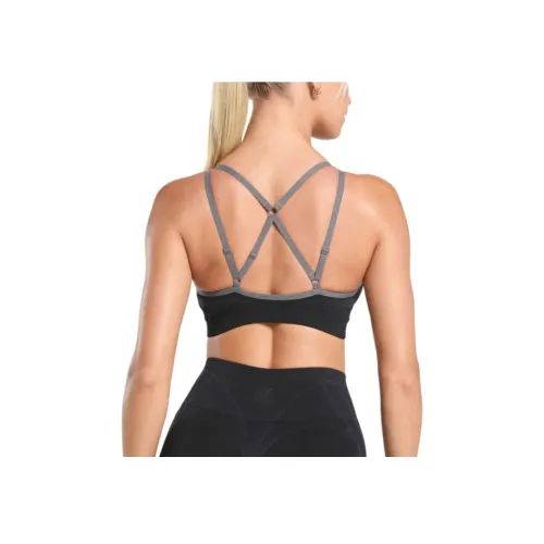 GYMSHARK Черный/Брушированный Серый Женское спортивное белье