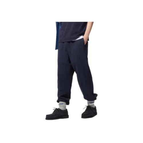 UNIQLO Вязаные спортивные брюки мужские темно-синие