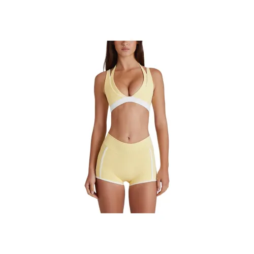 OH POLLY Soft Active Contrast Mini Shorts Casual Shorts Women's