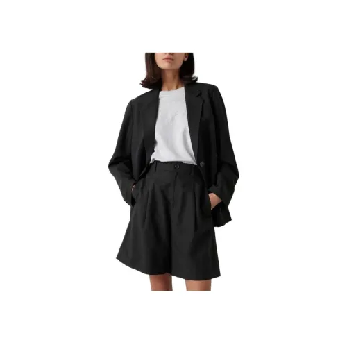 UNIQLO Повседневные шорты женские черные