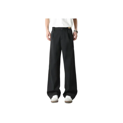 SUPERHEY Черные унисекс костюмные брюки