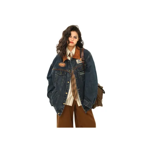 YESHENGAZI Denim Jacket Women's