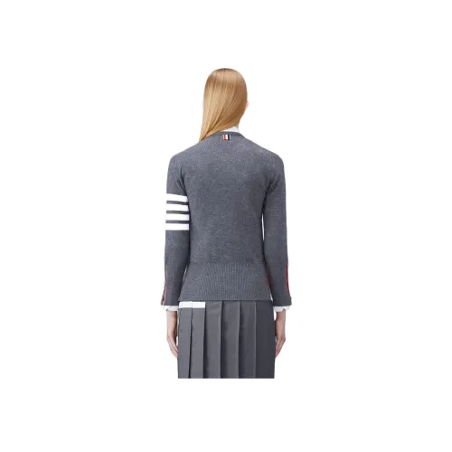 THOM BROWNE Средне-серый Женские Трикотаж