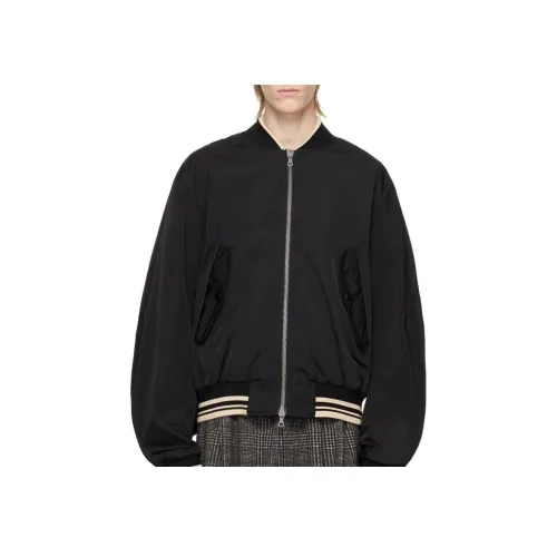 DRIES VAN NOTEN Мужские черные куртки