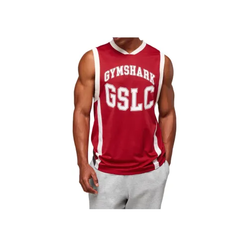 GYMSHARK Тонинг Красный Мужские Майки