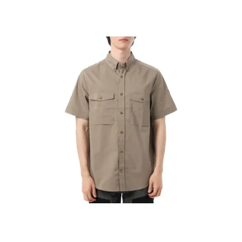 Fjallraven Замша Коричневый Мужские Рубашки