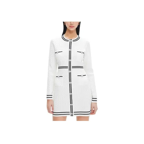 Miss Sixty Длинное платье с длинными рукавами женское