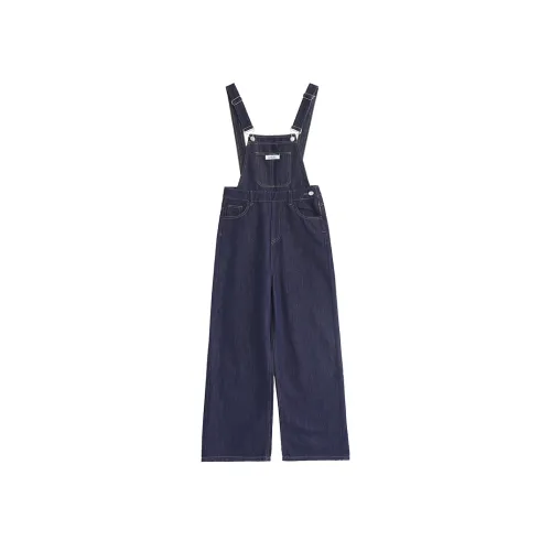 SHIJI Темно-синие Женские Джинсы