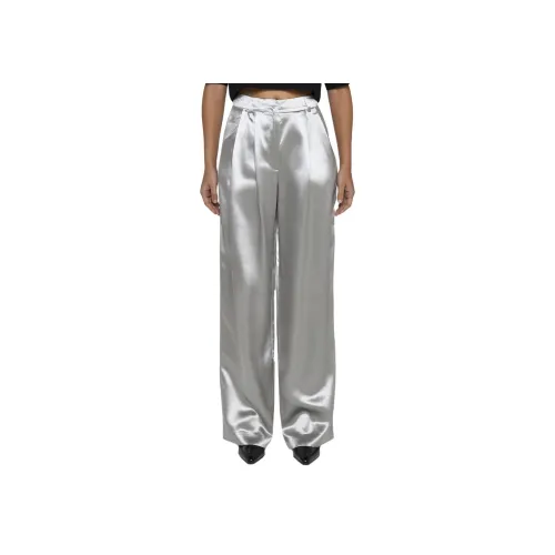 Loulou De Saison Серебряные Женские Повседневные Брюки