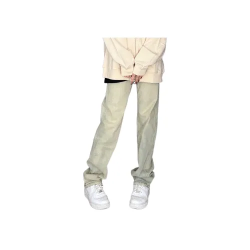 TR Желтый Грязь Унисекс Джинсы