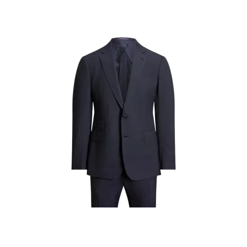 Ralph Lauren Purple Label Морской Синий Мужской Деловой Костюм