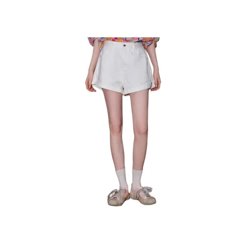 Coolhut Белые Женские Джинсовые Шорты