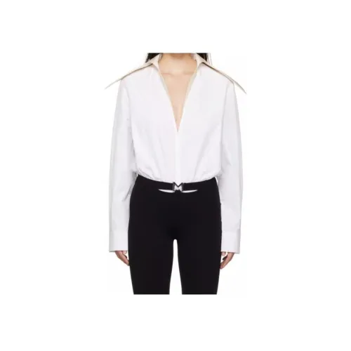 Mugler Белые Женские Рубашки