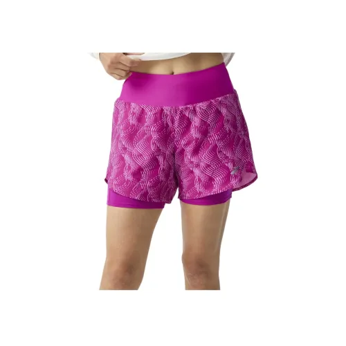 Brooks Пурпурно-розовые Женские Повседневные шорты
