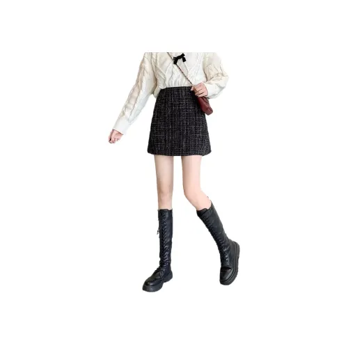 FOREVER 21 Повседневные короткие юбки Женские Черный