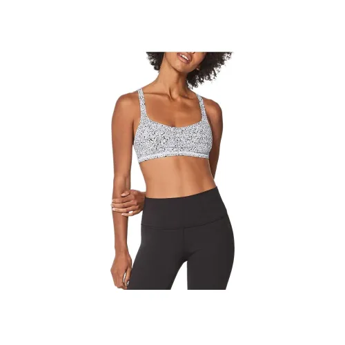 lululemon Free To Be Спортивное белье Женское Черный Белый С принтом