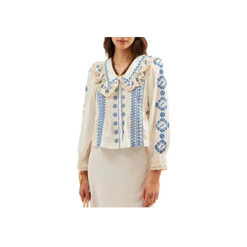 Rixo Крем Женские Рубашки