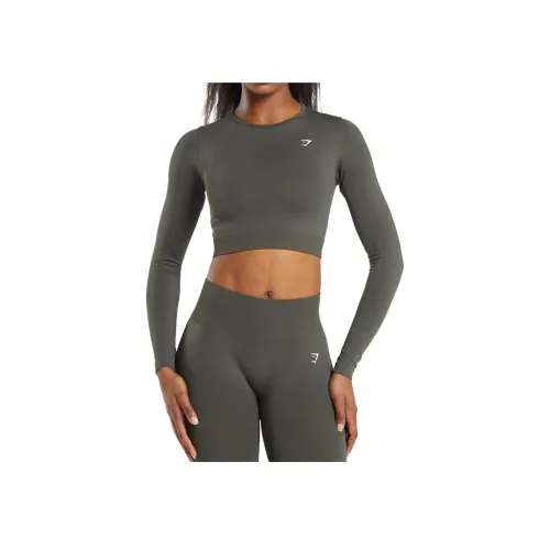 GYMSHARK Зеленая Женская Фитнес Одежда