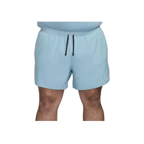 nike Мужские Dri Fit 5' 2 in 1 Беговые Шорты Спортивные Шорты Мужские Джинсово-Синий