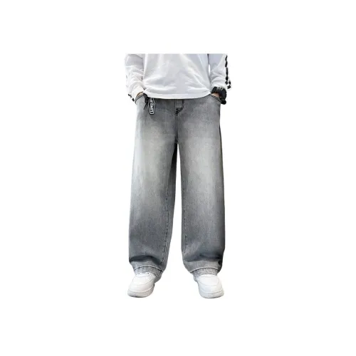 CAMKIDS Черно-серый цвет, школьный возраст, джинсы