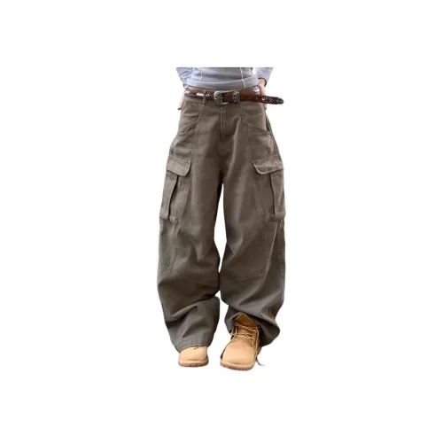 SINKACME Коричневый Унисекс Карго Брюки
