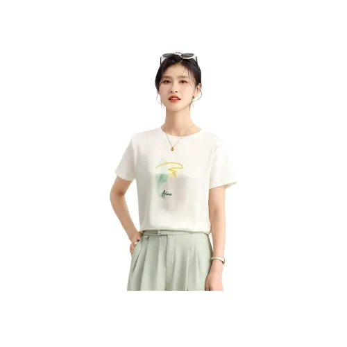 JINJU Геометрическая линия женские футболки