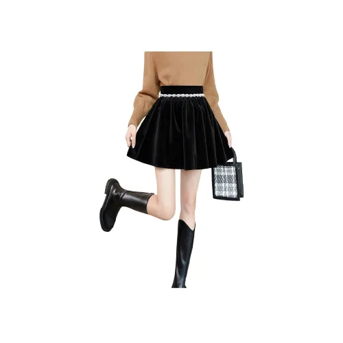 TOUCH Повседневные короткие юбки Женские Черный