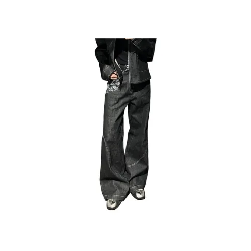 Freshclean Черные Унисекс Джинсы