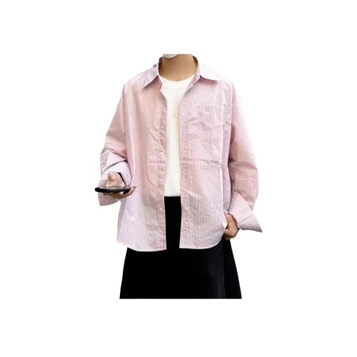 GANGZAI Длинный рукав рубашка унисекс