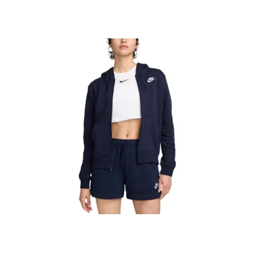 Nike Sportswear Club Флис Толстовка Женская Obsidian