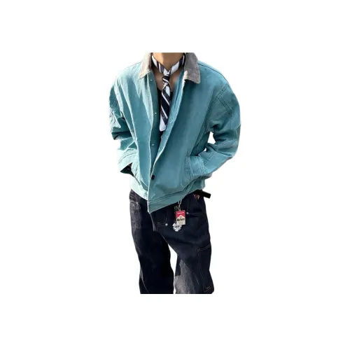 MORii Павлиний зеленый Унисекс Куртки