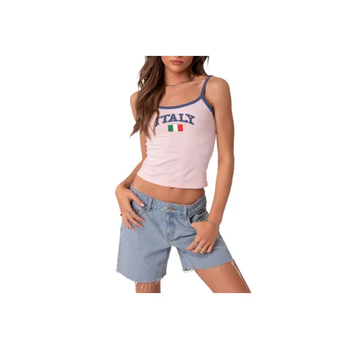 Edikted Светло-розовые Женские Майки